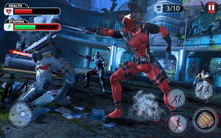 SuperHero Fighting Game:Taken7 Captura de pantalla 1