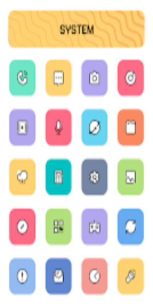 Crayon Adaptive IconPack Schermafbeelding 0