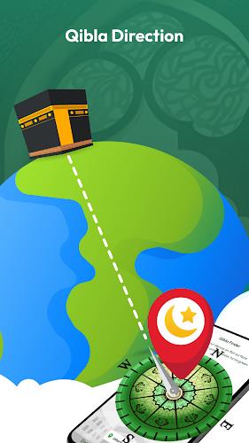 Qibla Direction - Qibla Finder Ảnh chụp màn hình 1