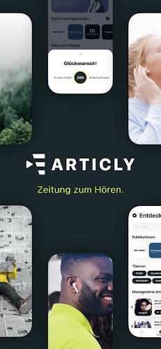 ARTICLY - Zeitung zum Hören স্ক্রিনশট 0