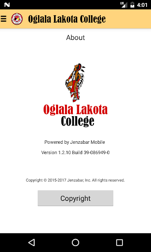 OLC mobile - Oglala Lakota Col Tangkapan skrin 2