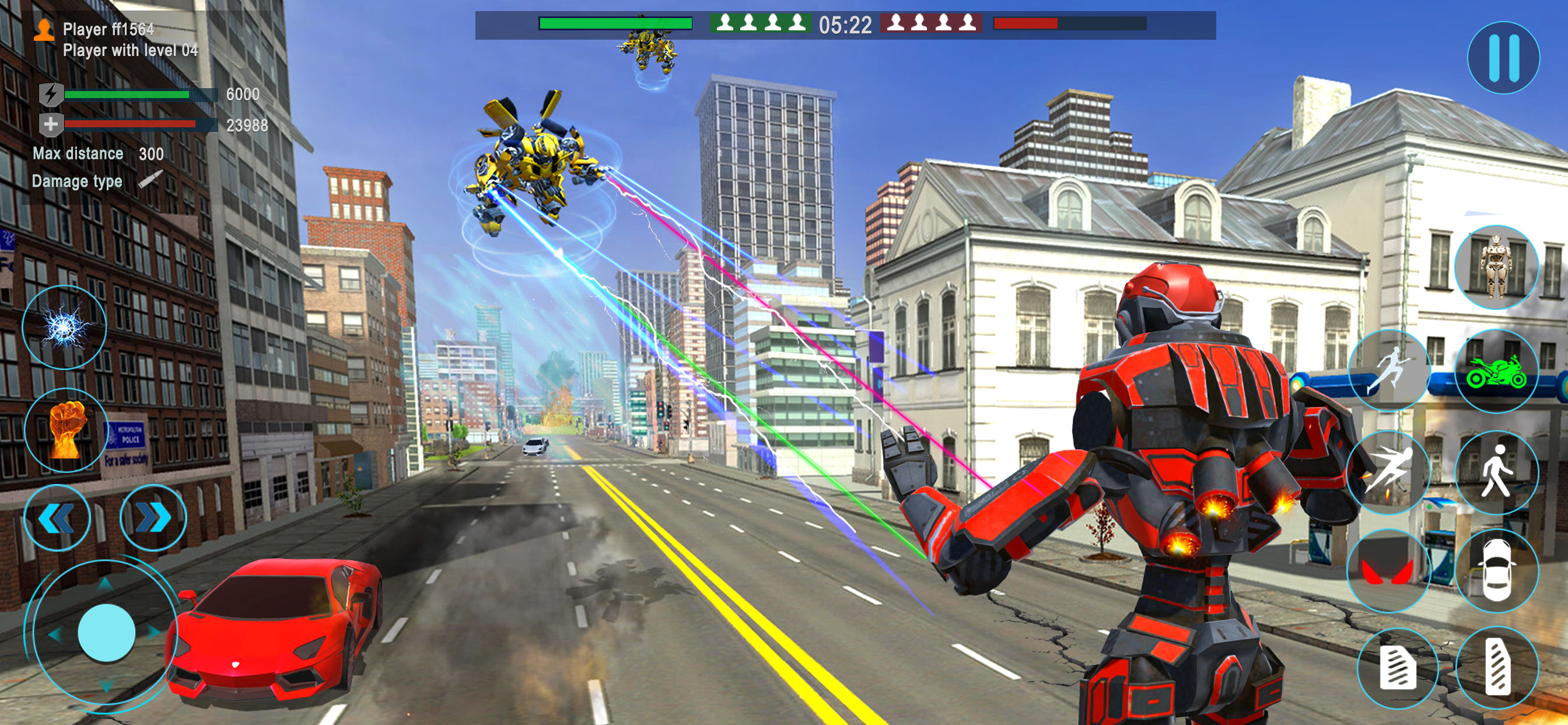 Bike Robot Transformation Game 스크린샷 3