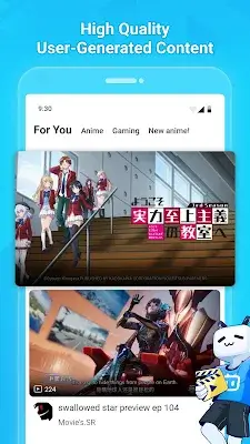 BiliBili - HD Anime, Videos Ảnh chụp màn hình 3