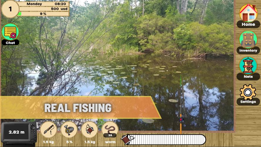 Real Fishing Captura de pantalla 0