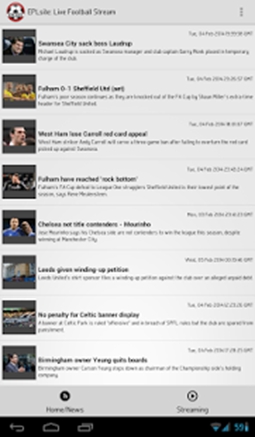 EPLsite: Live Football Stream スクリーンショット 1