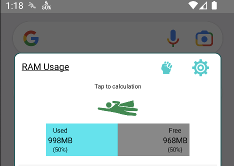 RAM Calc – RAM Cleanup Mod Schermafbeelding 1