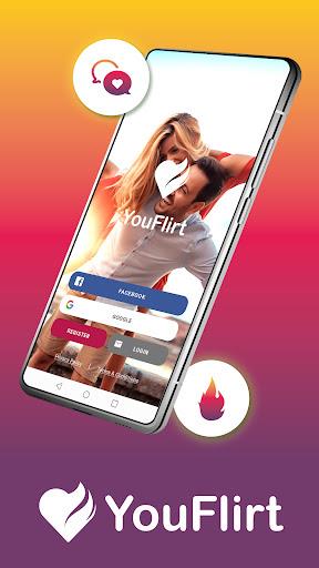 YouFlirt - flirt & chat app Ảnh chụp màn hình 0