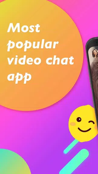 Veego Live - Random video chat & Meet friends ภาพหน้าจอ 0