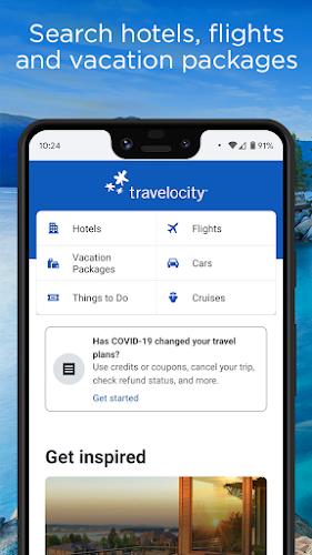 Travelocity Hotels & Flights 螢幕截圖 0