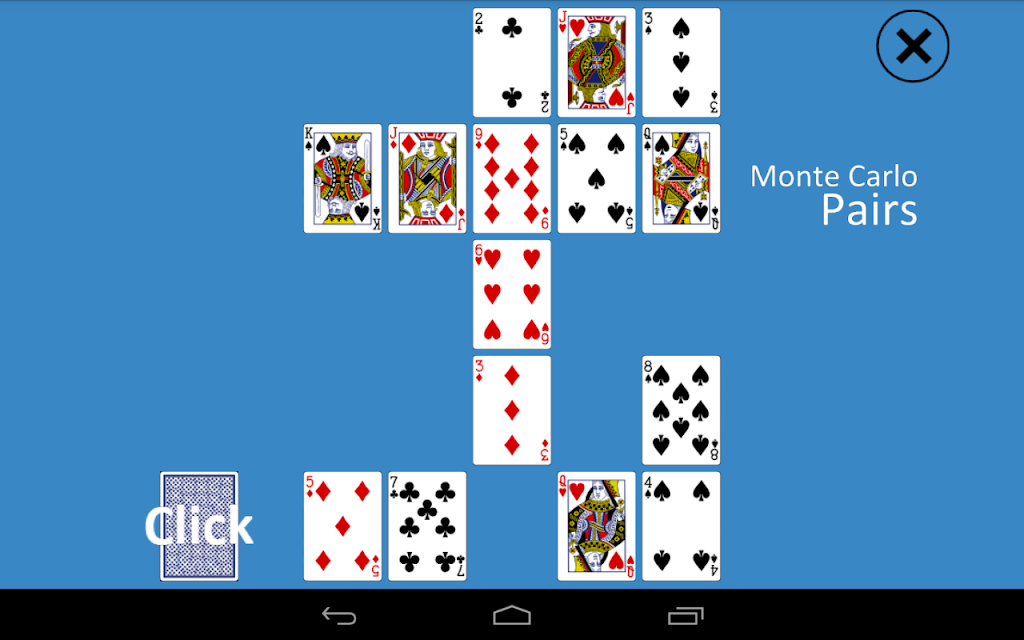 Schermata Solitaire Monte Carlo Plus 2