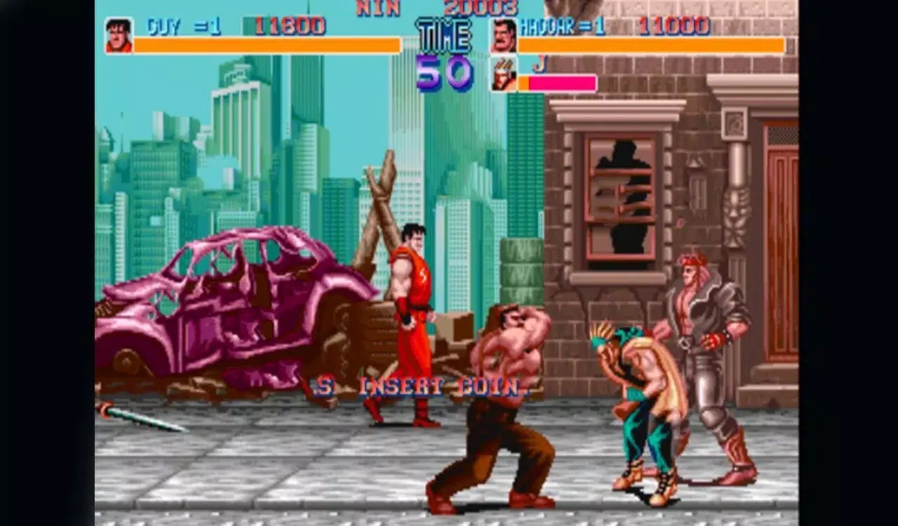 Final fight arcade game 1989 Ảnh chụp màn hình 0