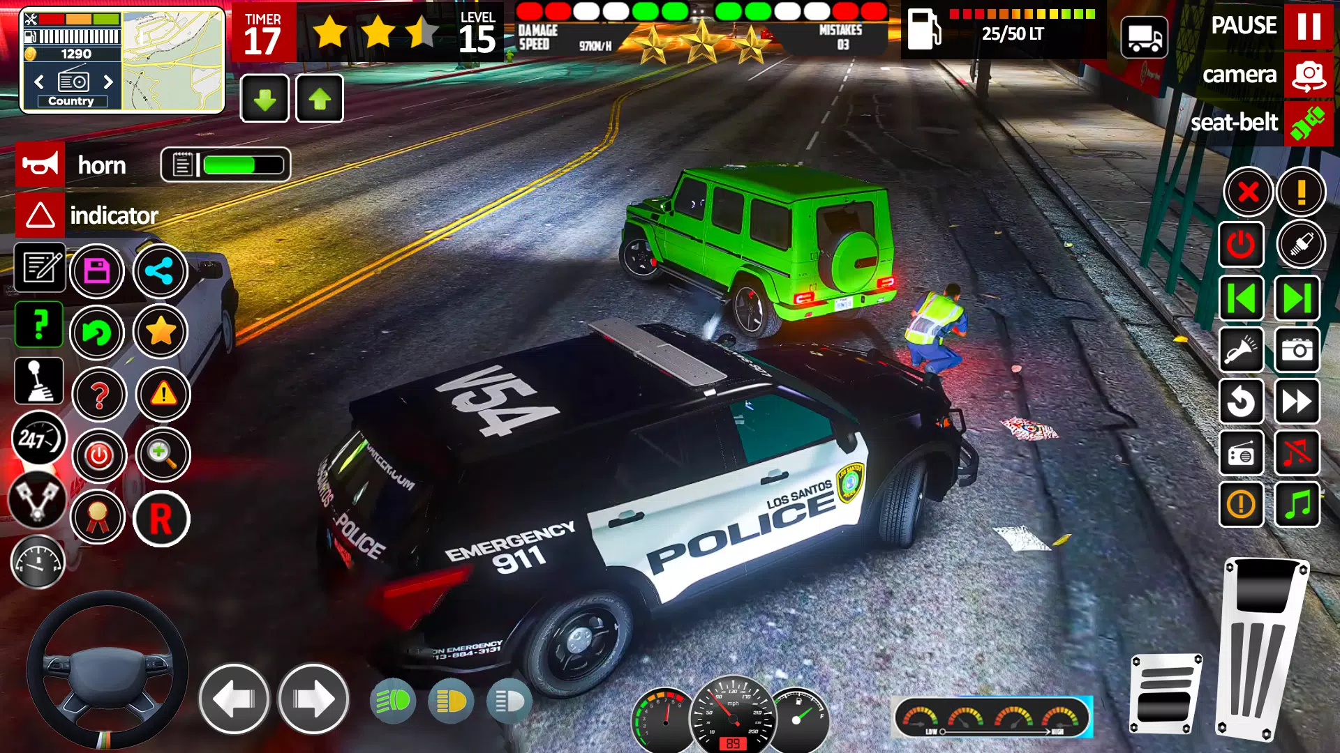 Car Chase Game Cop Simulator स्क्रीनशॉट 2