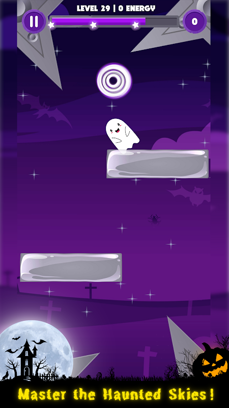 Ghost Glider: Spooky Adventure 螢幕截圖 3