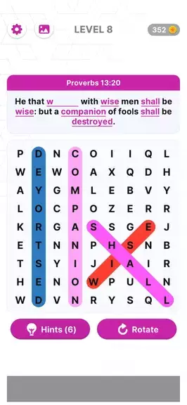 Bible Verse Search-Word Search Captura de pantalla 2