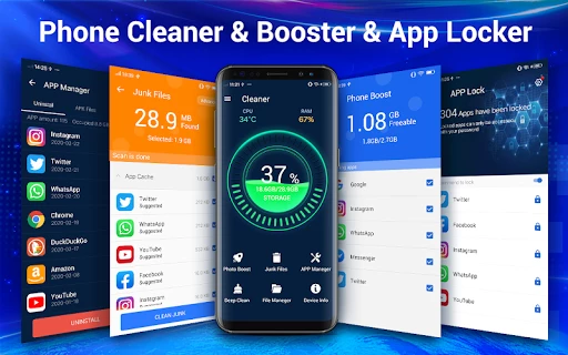 Cleaner - Phone Booster 螢幕截圖 2