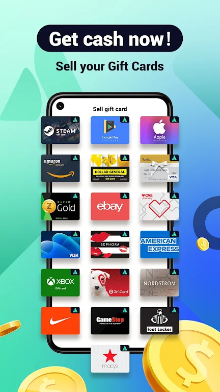 AfrCards-Sell your Gift Cards स्क्रीनशॉट 0