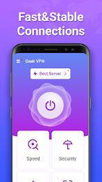 Geek VPN: Fast & Stable Proxy 스크린샷 0