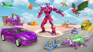 Croc Robot Car Game:Robot Game Ảnh chụp màn hình 3