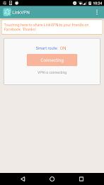 LinkVPN Unlimited VPN Proxy Screenshot 1