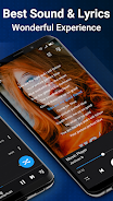 Music Player-Bass Audio Player Schermafbeelding 2