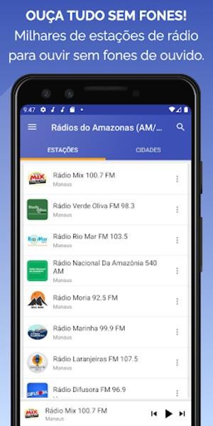 Rádios do Amazonas (AM/FM) 螢幕截圖 2