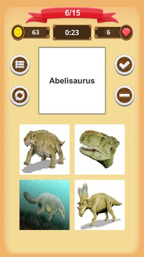 Dinosaurs Quiz 螢幕截圖 3