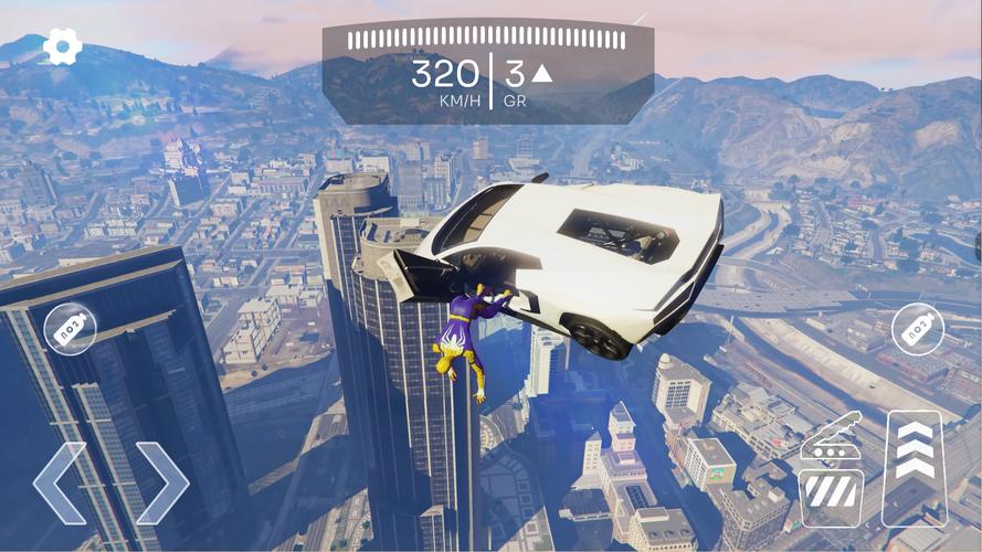 Car Driving Game : Car Crash Capture d'écran 1