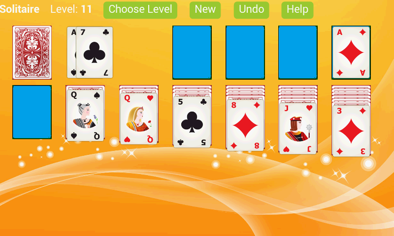 Klondike Solitaire X Ảnh chụp màn hình 1