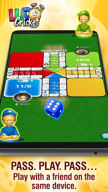 Ludo Cricket Clash™ Tangkapan skrin 1