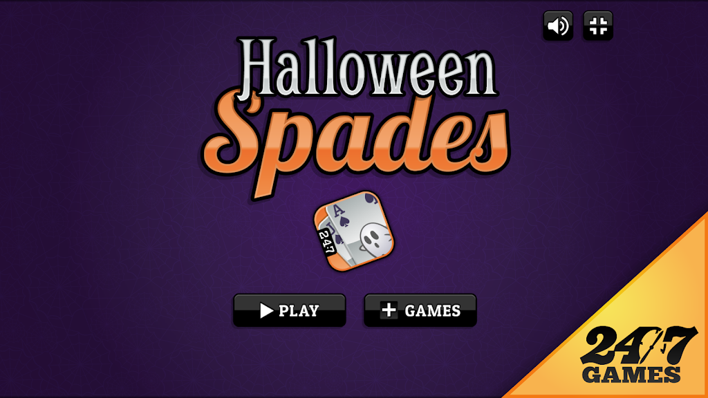Halloween Spades 螢幕截圖 0