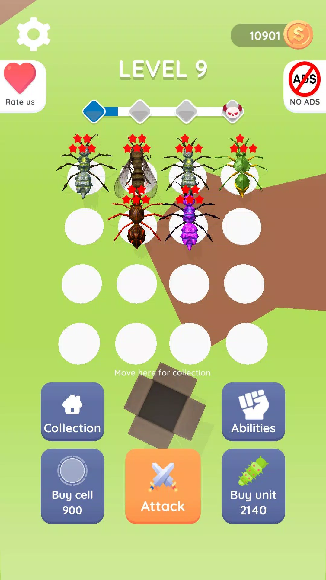 Bug Survivor: Ants Clash Screenshot 1