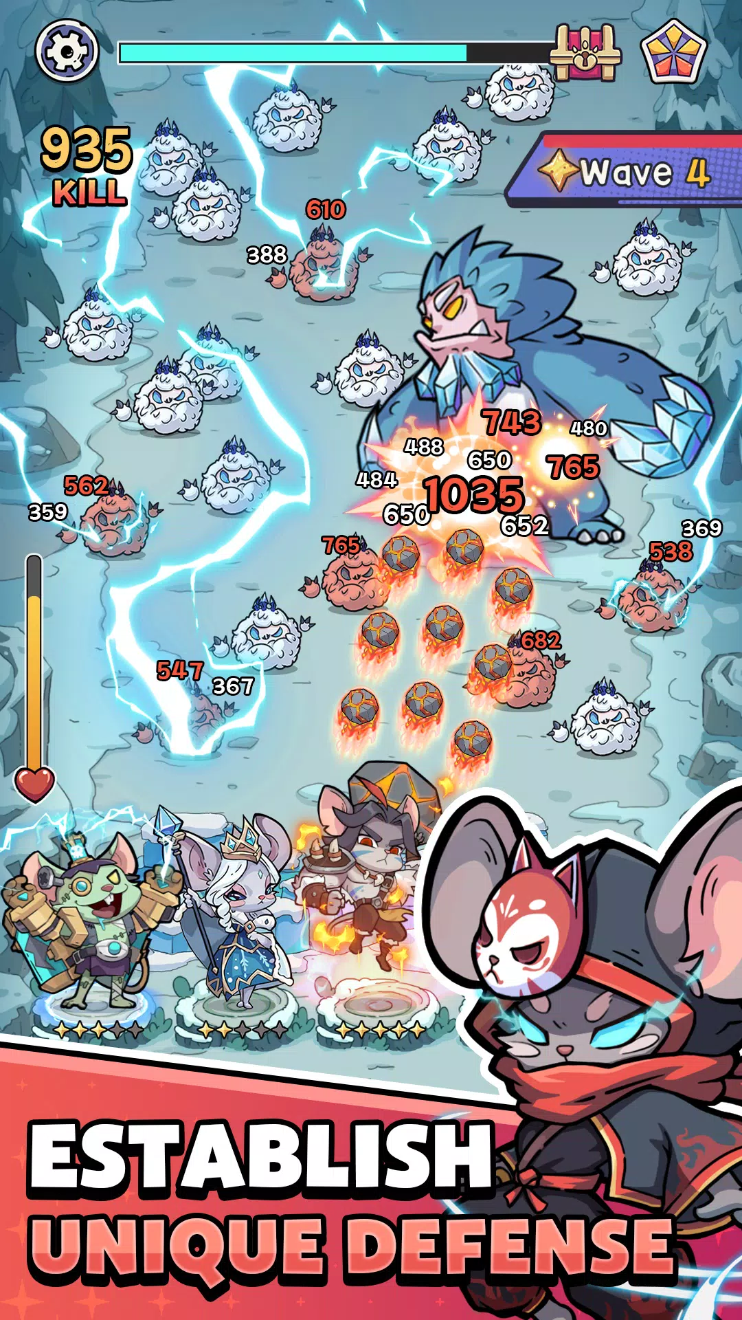 Mouse Rush Captura de tela 0