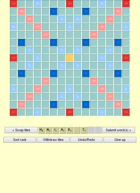 Letter Tile Solitaire Capture d'écran 0