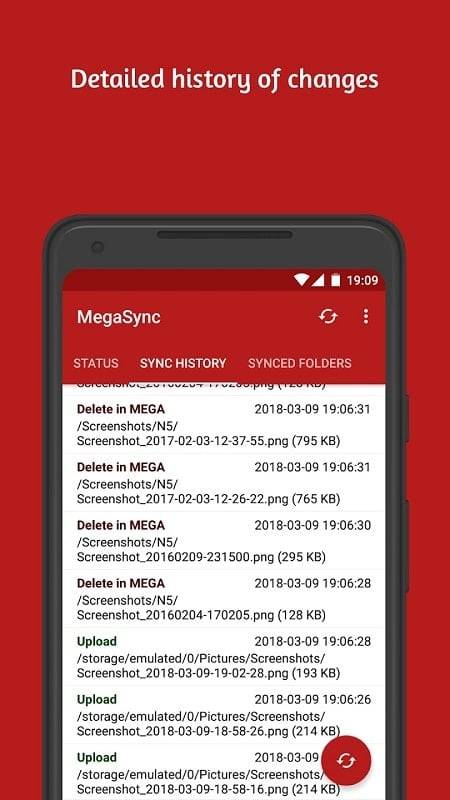 Autosync for MEGA - MegaSync স্ক্রিনশট 0