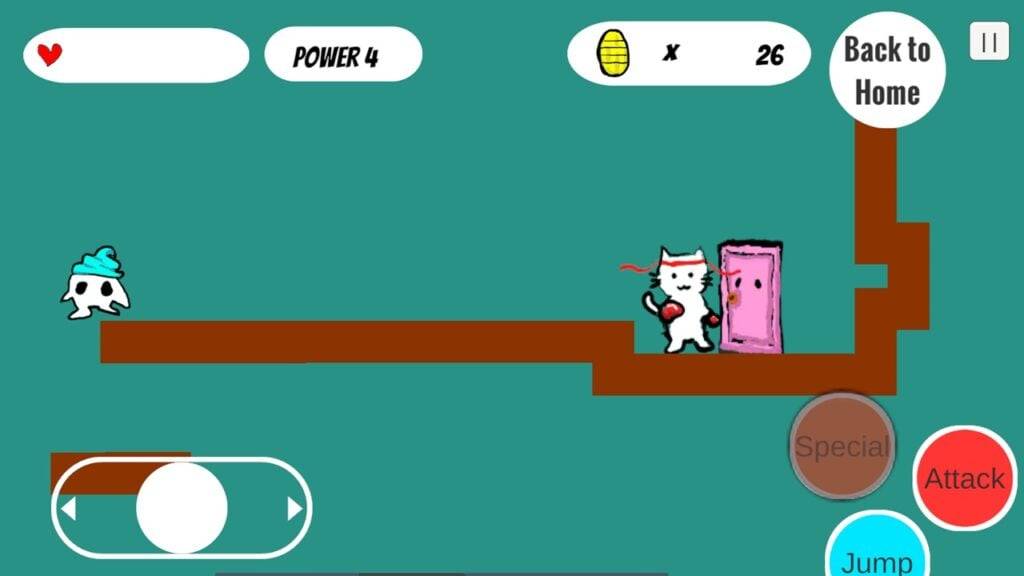 Cat Punch ist ein neues 2D-Actionspiel von SideScrolling auf Android