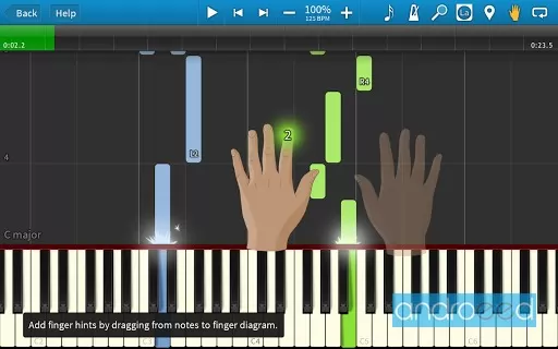 Synthesia ภาพหน้าจอ 1