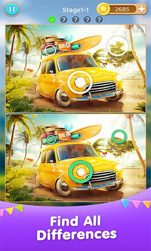 Find Differences Journey Games ဖန်သားပြင်ဓာတ်ပုံ 0