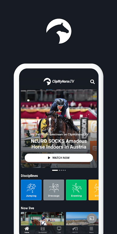 ClipMyHorse.TV & FEI.TV স্ক্রিনশট 0