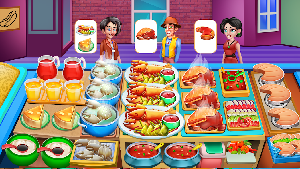 Cooking Food: Time Management Mod 螢幕截圖 3