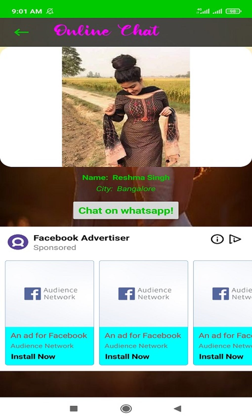 Girls Mobile Number For Video স্ক্রিনশট 1