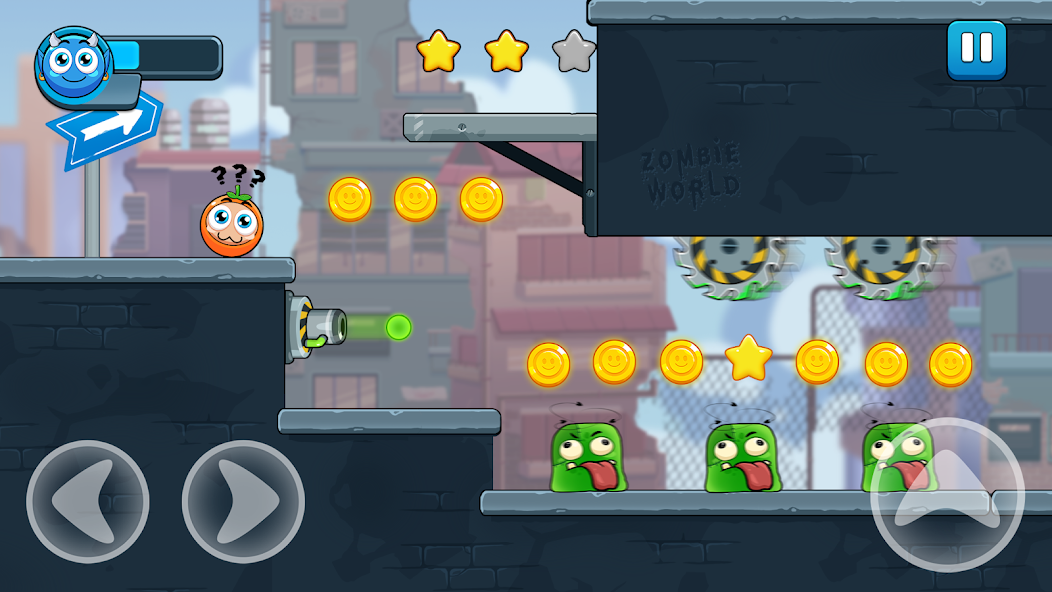 Ball Hero: Zombie city Mod Tangkapan skrin 3