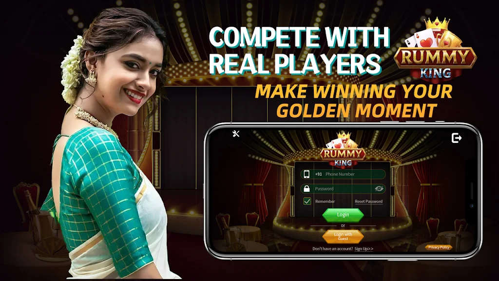 Rummy King -Play Indian Card Captura de pantalla 1