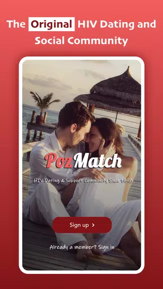 HIV Dating App For POZ Singles Screenshot 0