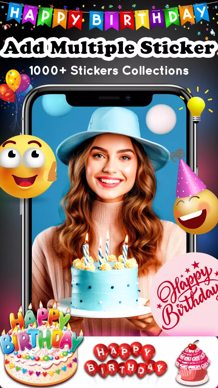 Birthday Video Maker Zrzut ekranu 3