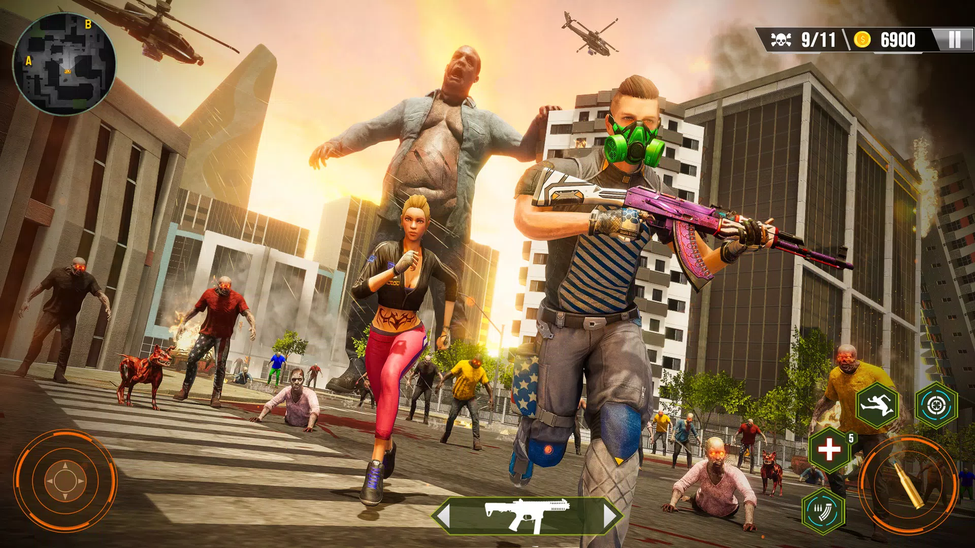 Dead Zombie Gun Shooter Games 螢幕截圖 0