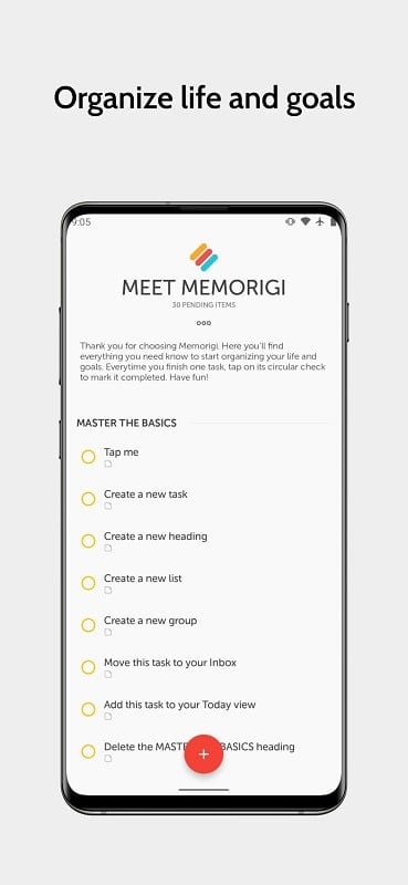 Memorigi: To-Do List & Tasks Screenshot 0