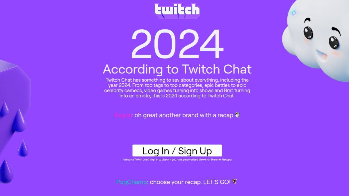 Twitch Recap Website