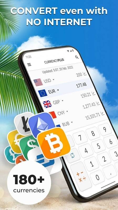 Currency Converter Plus Ekran Görüntüsü 2