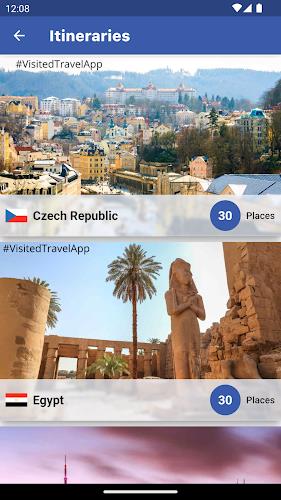 Visited: Map Your Travels 스크린샷 1