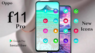 OPPO F27 Launcher & Themes Captura de pantalla 3